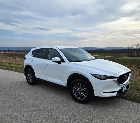 Mazda CX-5 cena 92000 przebieg: 92000, rok produkcji 2018 z Dębica małe 137